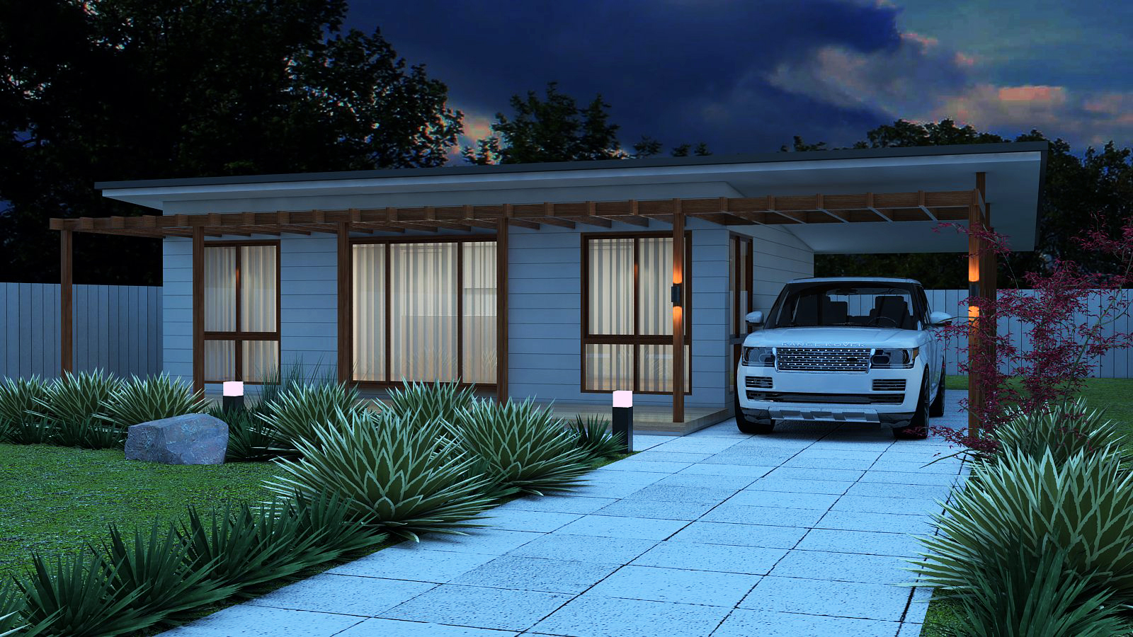 Hermes Series 3D render granny flat bundaberg